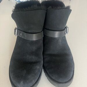 Black UGG boots
